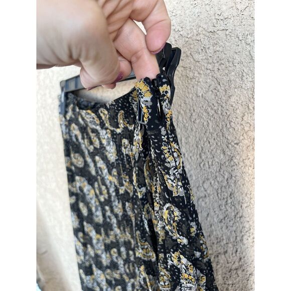 Altuzarra High Low Paisley Print Pleated Skirt - Size 40/US 8 Multicolor - Picture 11 of 11